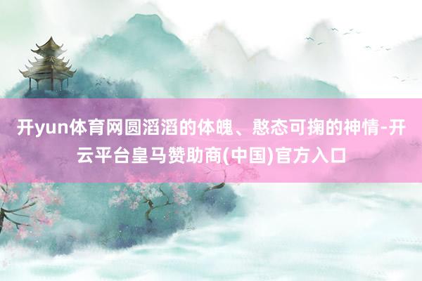 开yun体育网圆滔滔的体魄、憨态可掬的神情-开云平台皇马赞助商(中国)官方入口